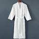 100%Cotton Absorbent Terry Bath Robe Kimono Waffle Towel Bathrobe Sleepwear Gown