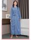 100%Cotton Toweling Robe Lovers Bath Robe Men Women Nightrobe Sleepwear Bathrobe