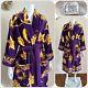 1990s Cypress Celestial Spa Robe Moon Sun Stars Lounge Bathrobe Unisex 90s VTG