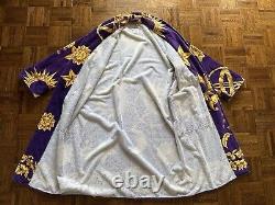 1990s Cypress Celestial Spa Robe Moon Sun Stars Lounge Bathrobe Unisex 90s VTG