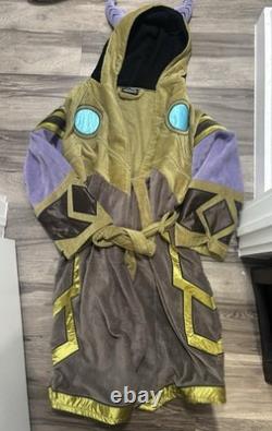 2014 World of Warcraft Robe Factory Bathrobe WoW Blizzard Gaming Cosplay Draenei