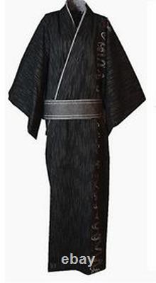 2021 Kimono Suit Traditional Japanese Men's Belt Cotton Bathrobe Top Hot ST004