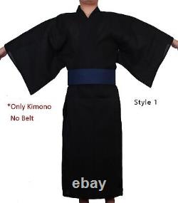 2023 MEN Traditional Japanese samurai kimono, men's bathrobe, home suit