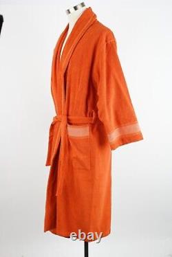 $2,900 Hermes Paris Luxury Terry Bath Robe Mens SZ Small LNWOT