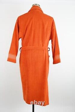 $2,900 Hermes Paris Luxury Terry Bath Robe Mens SZ Small LNWOT
