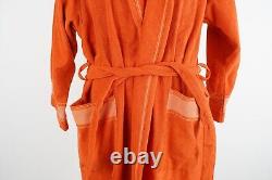 $2,900 Hermes Paris Luxury Terry Bath Robe Mens SZ Small LNWOT