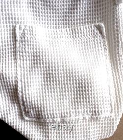 2 Matching Chelsea Unisex Waffle Soft Cotton Spa Bathrobe, Little Dix Bay Logo