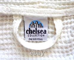 2 Matching Chelsea Unisex Waffle Soft Cotton Spa Bathrobe, Little Dix Bay Logo