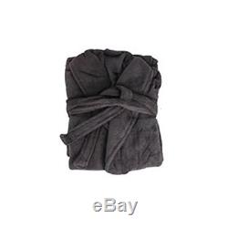 6 Men's Soft Polyester Plush Fleece Bathrobe With Pocket Assorted Bulk Wholesale