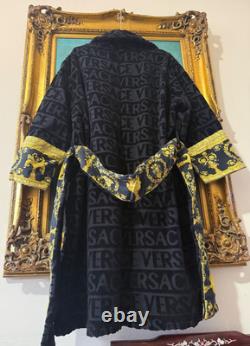 AUTHENTIC Versace'I Love Baroque' Bathrobe Monogram Size One Size Unisex
