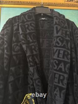 AUTHENTIC Versace'I Love Baroque' Bathrobe Monogram Size One Size Unisex