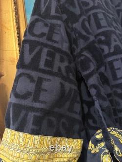 AUTHENTIC Versace'I Love Baroque' Bathrobe Monogram Size One Size Unisex