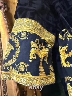 AUTHENTIC Versace'I Love Baroque' Bathrobe Monogram Size One Size Unisex