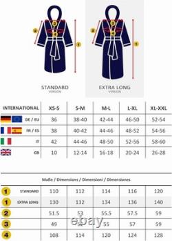 Arus Women's Hooded Bathrobe, 100% Cotton Terry Towelling, calf length or ankel