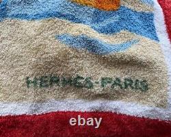 Authentic Hermes Vintage Bathrobe Cotton Deadstock