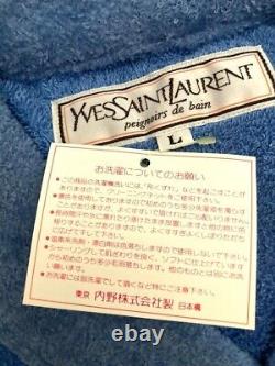 Authentic Yves Saint Laurent Vintage Bathrobe Set Size M L Deadstock Not Used