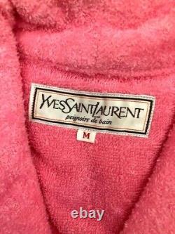 Authentic Yves Saint Laurent Vintage Bathrobe Set Size M L Deadstock Not Used