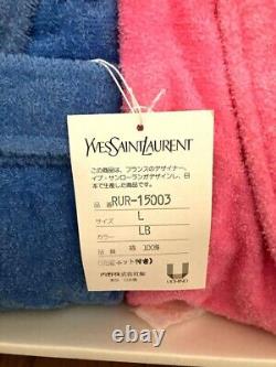 Authentic Yves Saint Laurent Vintage Bathrobe Set Size M L Deadstock Not Used