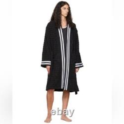 BALMAINMen's Jacquared Logo Bath RobeMedium$1125