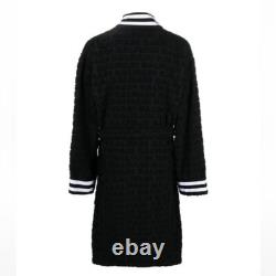 BALMAINMen's Jacquared Logo Bath RobeMedium$1125