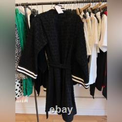 BALMAINMen's Jacquared Logo Bath RobeMedium$1125