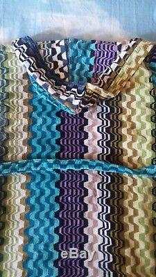 BATH ROBE accappatoio man MISSONI TG. M made Italy NEW! RARE