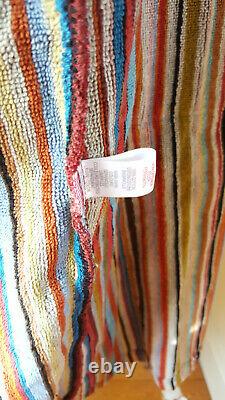 BNWT Paul Smith Signature Multi Stripe Men's Dressing Gown / Bath Robe (XS)