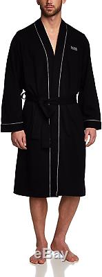 BOSS Men's Kimono BM Bathrobe, Black Black 1, S