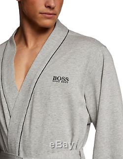 BOSS Men's Kimono BM Bathrobe, Grau Medium Grey 33, Small