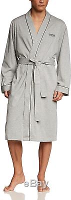 BOSS Men's Kimono BM Bathrobe, Grey-Grau Medium Grey 33