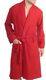 Balldiri 100% Cashmere Men's Bathrobe 4-fädig Velvet Red XS