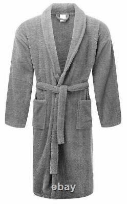 Bath Robe Shawl Dressing Gown 350 For Men and Women Cotton Nightwear Unisex