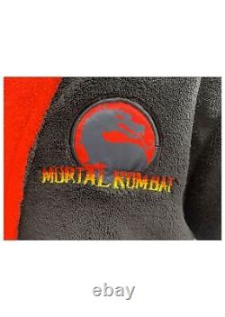 Bathrobe Mortal Kombat Dragon logo non hooded