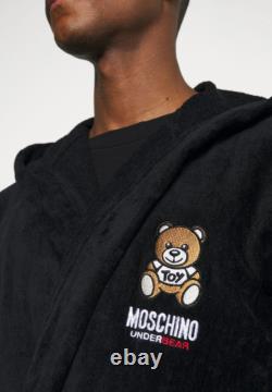 Bathrobe Moschino A-7302-5165 Unisex 100% Cotton Bear Cub Bear