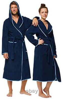 Bathrobe for Women and Men, Towelling Bath Robe from 100% Organic