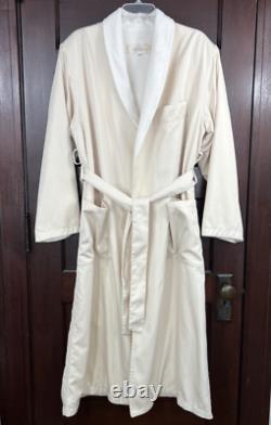 Bellagio Bathrobe Terry Cloth with Polyester Shell Outside Pockets Belt OSFM