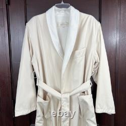 Bellagio Bathrobe Terry Cloth with Polyester Shell Outside Pockets Belt OSFM