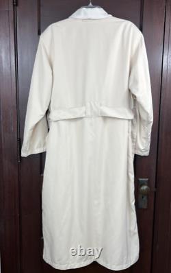 Bellagio Bathrobe Terry Cloth with Polyester Shell Outside Pockets Belt OSFM