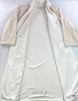 Bellagio Bathrobe Terry Cloth with Polyester Shell Outside Pockets Belt OSFM