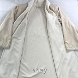 Bellagio Bathrobe Terry Cloth with Polyester Shell Outside Pockets Belt OSFM