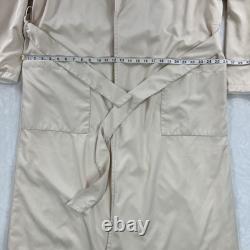 Bellagio Bathrobe Terry Cloth with Polyester Shell Outside Pockets Belt OSFM