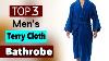 Best Men S Terry Cloth Bathrobe