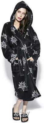 Blackcraft Cult Baphomet Ritual Robe Unisex Gothic Fashion Black Bath Hooded Dr