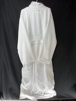 Boca Terry White Spa Bath Robe One-Size Long Lightweight