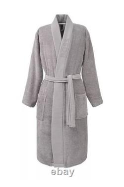 Boss Home Plain Kimono Cotton Men's Bathrobe