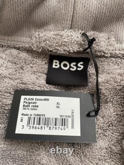 Boss Home Plain Kimono Cotton Men's Bathrobe