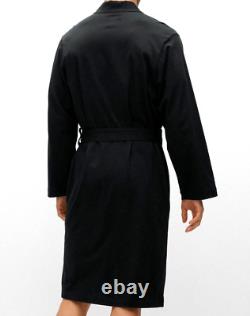 Boss Identity Kimono Bath Robe-dressing Gownbnwtsize-s (nice M Fit)black