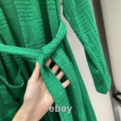 Bottega Veneta BV Green Grass Bathrobe Unisex Brand New Made of 100% Cotton