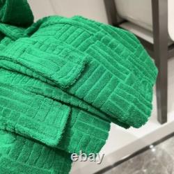 Bottega Veneta BV Green Grass Bathrobe Unisex Brand New Made of 100% Cotton