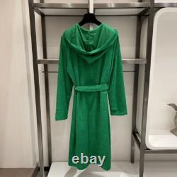 Bottega Veneta BV Green Grass Bathrobe Unisex Brand New Made of 100% Cotton